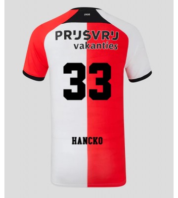 Feyenoord David Hancko #33 Replika Hjemmebanetrøje 2024-25 Kortærmet